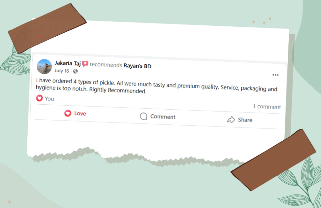 Customer Review (3)