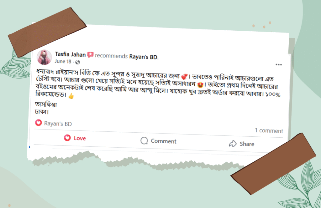 Customer Review (4)